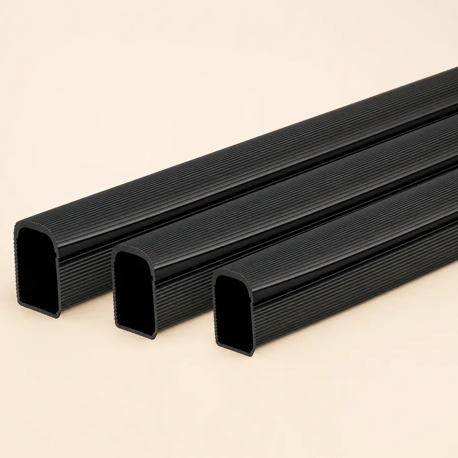3er-Set — 120 cm Kanal — für breite und Eck-Schreibtische